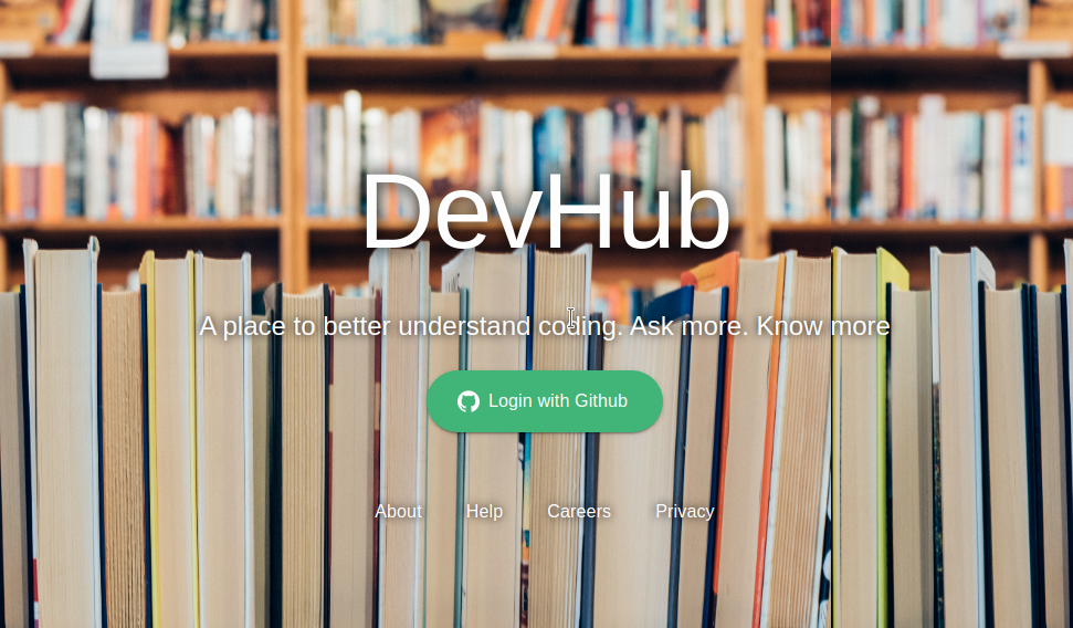 DevHub Home Image